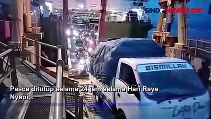 Aktivitas Penyebrangan Ketapang-Gilimanuk Kembali Dibuka Pasca Hari Raya Nyepi