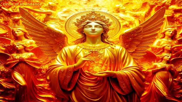The Golden Angel of Abundance | Attracting Prosperity of Gold