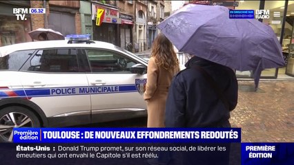 Un immeuble de Toulouse évacué dans la crainte d'un autre effondrement