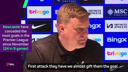 Newcastle's defensive woes frustrating Howe