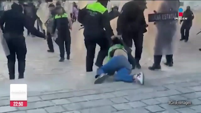 Gobierno de Zacatecas lamentó las agresiones de policías a mujeres durante marcha 8M