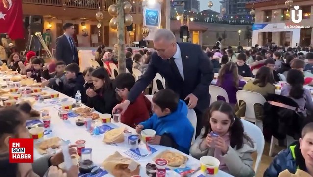 Hilmi Türkmen paylaştı: Üsküdar Çocuk Köyü'nde ilk iftar