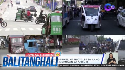 MMDA: Ban sa e-bikes, e-trikes, at tricycles sa ilang National Road sA NCR, sisimulan sa April 15 | BT