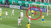 Cristiano Ronaldo, errore clamoroso: il portoghese sbaglia da due metri