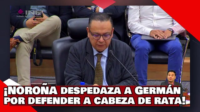 ¡VEAN! ¡Noroña despedaza al chaquetero Germán el Lilo Téllez por defender pluri de ‘Cabeza de Rata’!