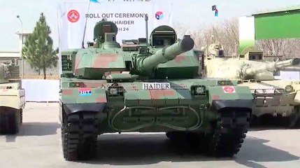 動画: パキスタンが最も先進的な戦車「ハイダー」を発表