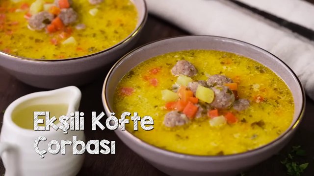 İftara Özel Çorba Tarifi Ekşili Köfte Çorbası