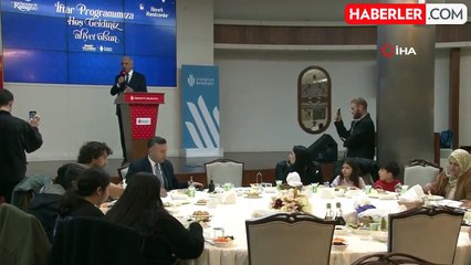 Ümraniye Belediye Başkanı Yıldırım, iftarda vatandaşlar ile bir araya geldi