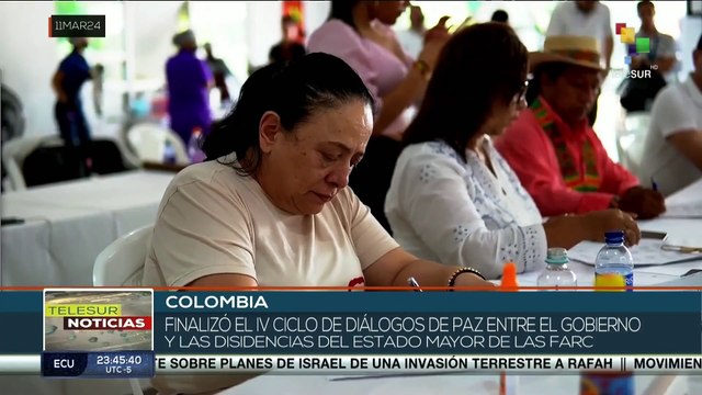 Finalizó cuarto ciclo de diálogos de paz entre el gobierno de Colombia y las disidencias de las FARC