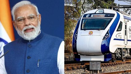 PM मोदी ने 10 वंदे भारत ट्रेनों को दिखाई हरी झंडी, गांधी आश्रम मास्टर प्लान का भी शुभारंभ