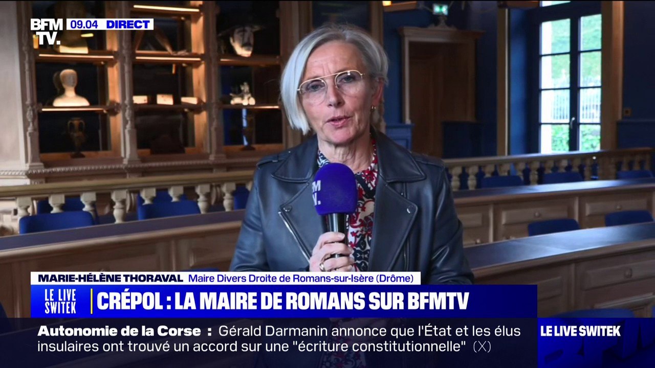 Mort de Thomas à Crépol: la maire de Romans-sur-Isère "pas étonnée" de la nouvelle vague d'arrestations