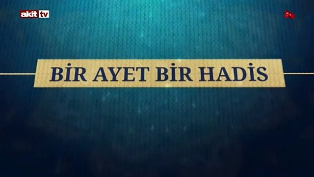 Bir ayet bir hadis