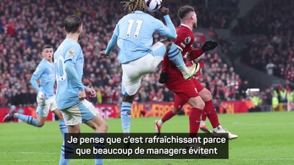 James : "Je pense que Klopp et Guardiola s'aiment et se détestent à la fois"