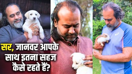 सर, जानवर आपके साथ इतना सहज कैसे रहते हैं? || आचार्य प्रशांत, बातचीत (2020)