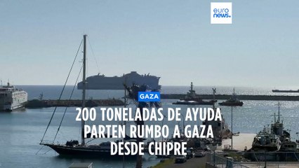 El barco de 'Open Arms' con 'World Central Kitchen' parte de Chipre rumbo a Gaza