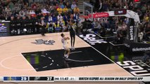 Wembanyama dunks after a cheeky steal