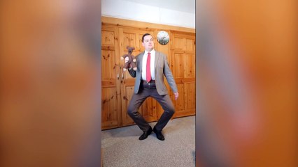 Lewis John, from Grantham, as Mr Bean