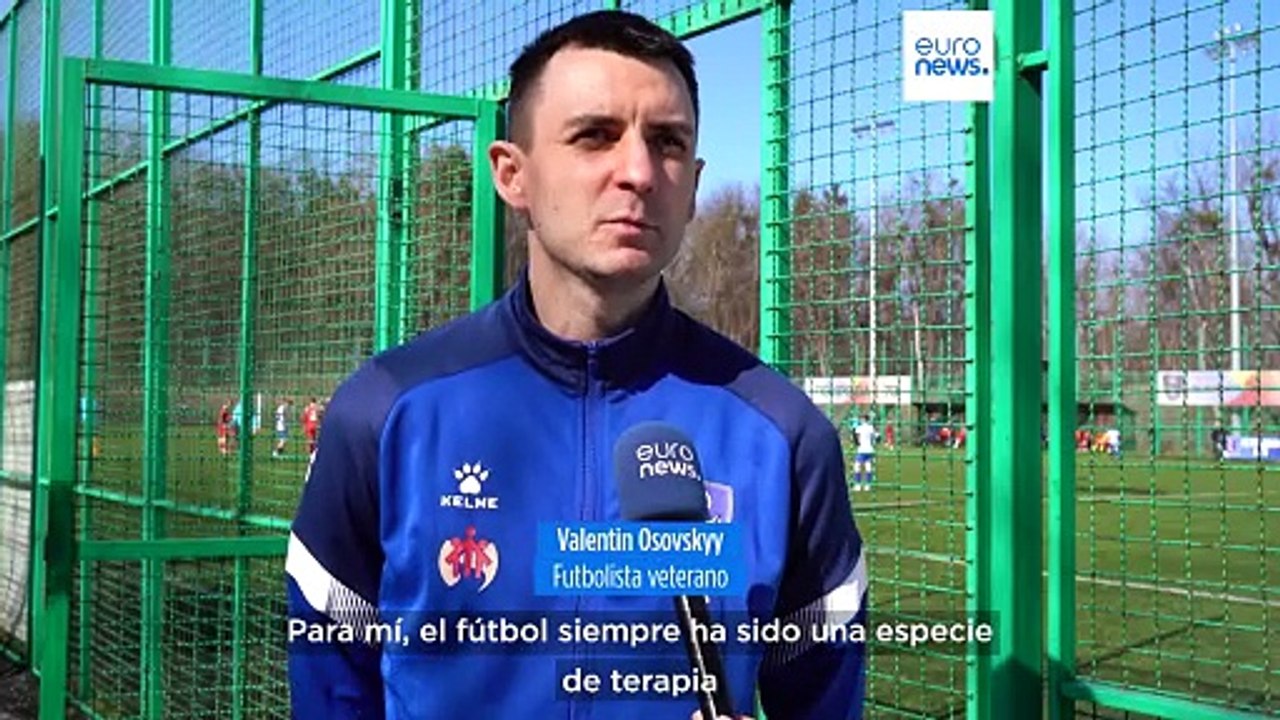 Primer club de fútbol para veteranos de guerra amputados debido a la guerra en Ucrania