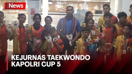 Atlet Taekwondo NTT Pulang dengan 27 Medali dari Kejurnas Kapolri Cup 5 di Jakarta