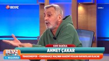 Ahmet Çakar mikrofonu atıp stüdyoyu terk etti