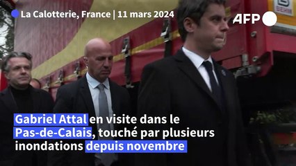 Inondations: Attal annonce une réduction du délai de paiement des assureurs