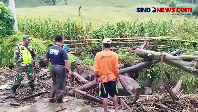 Akibat Hujan Deras, Jalan dan Jembatan di Sumbawa alami Kerusakan