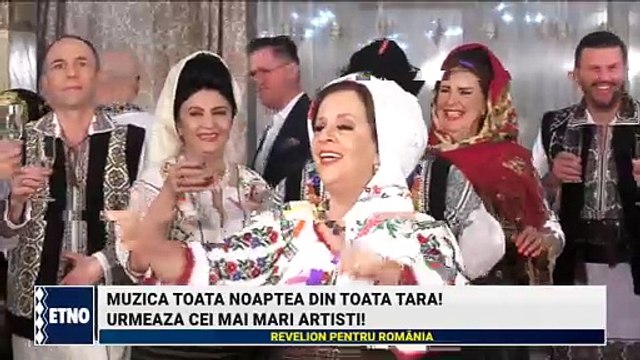 Elena Mandrescu - Vai, ce mare bucurie (Revelion pentru Romania - ETNO TV - 2024)