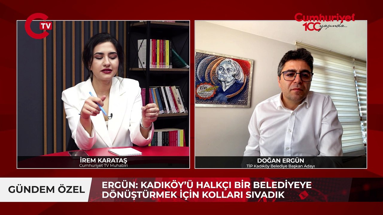 TİP Kadıköy adayı Doğan Ergün “Maçoğlu” eleştirilerine yanıt verdi! “Kadıköy’de solun renklerinin olması mutluluk verici”