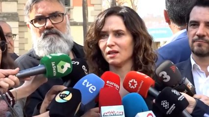 Ayuso apunta a Moncloa por el presunto fraude fiscal de su pareja: "Me consta que están pidiendo más madera a las teles"