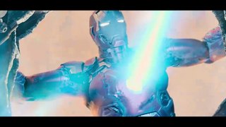 Iron Man & Thor Destroy Sokovia Meteor Scene   Avengers Age of Ultron (2015) Movie Clip HD 4K