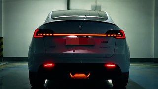 Hanshow Starlink Full-Width Tail Light For Tesla Model 3Y Rear Brake Taillight And Led Turning Signal Lights