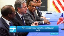Pays pressent pour transition politique en Haïti