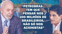 AO SBT, LULA ENQUADRA PETROBRAS: 