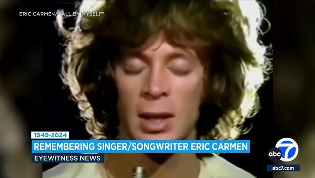Le chanteur américain Eric Carmen, interprète et coauteur du hit planétaire All by Myself , repris ensuite par Céline Dion, est décédé à l'âge de 74 ans
