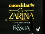 Pubblicità/Bumper anno 1994 Canale 5 - Mozzarella Cuordilatte Zarina Francia