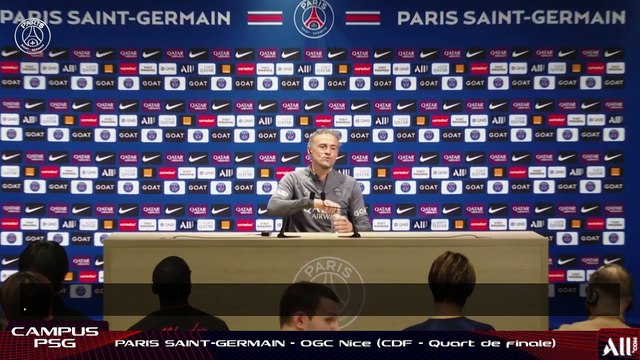 R️eplay : Paris Saint-Germain - OGC Nice : la conf de presse de Luis Enrique