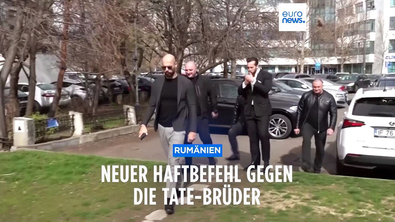 Frauenfeindlicher Influencer Andrew Tate (37) erneut festgenommen