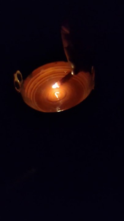 Fire in the dark