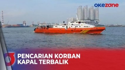 Petugas Gabungan Terus Cari 1 WNA Taiwan Hilang Imbas Kapal Pari Kudus Terbalik