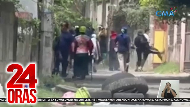 Ilang residente, sugatan sa tama ng bala sa demolisyon sa Brgy. Anunas | 24 Oras