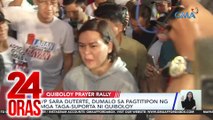 VP Sara Duterte, dumalo sa pagtitipon ng mga taga-suporta ni Quiboloy | 24 Oras