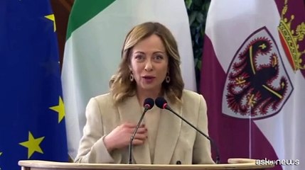 Meloni: con questo accordo di coesione 95 milioni a Provincia Trento