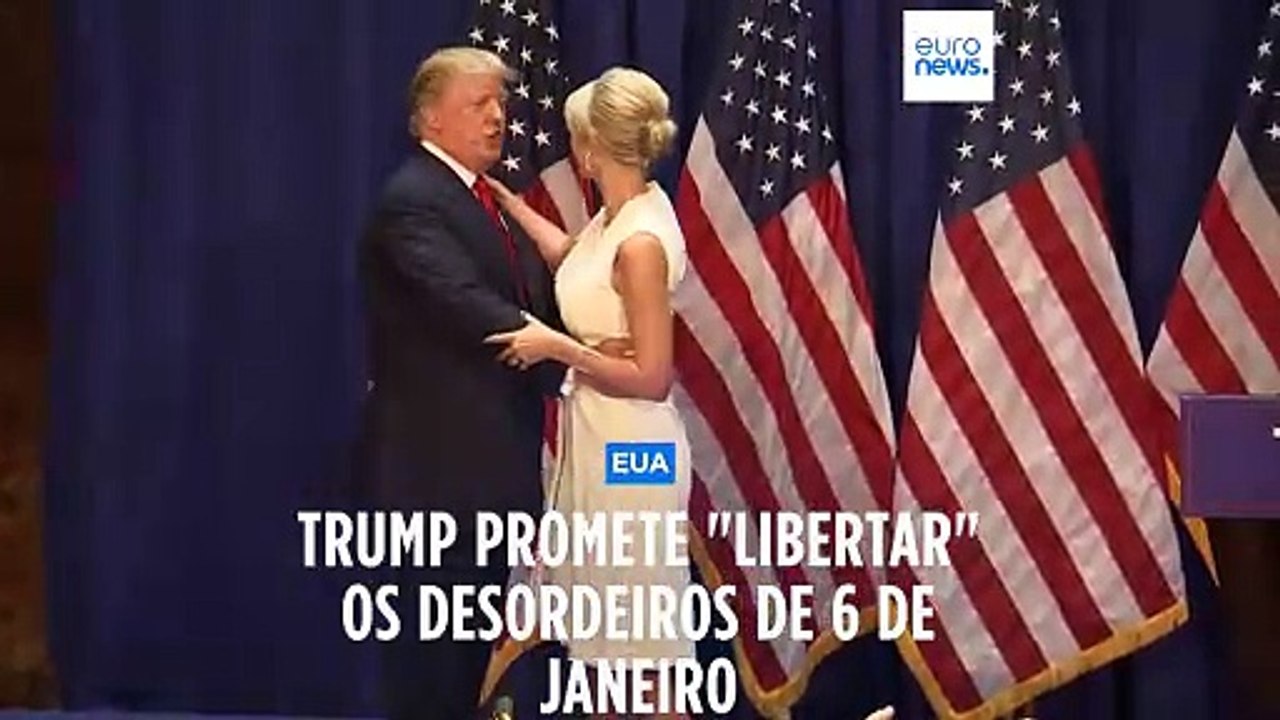 Trump vai libertar detidos que participaram no ataque ao Capitólio