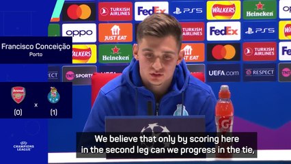 Conceição says Porto not sitting back on 1-0 lead