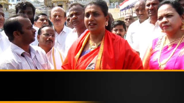 Tirumala శ్రీవారిని దర్శించుకున్న Minister RK Roja | Telugu Oneindia