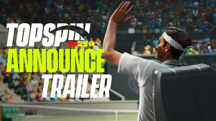 TopSpin 2K25 - Trailer d'annonce