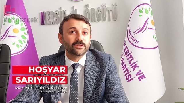 DEM Parti Akdeniz adayları Arslan ve Sarıyıldız: 'Buradaki barış ve kardeşlik Türkiye'ye örnek olacak'