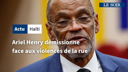 Crise en Haïti : Ariel Henry démissionne face aux violences de la rue