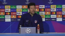 Rueda de prensa de Simeone, previa al Atlético de Madrid vs. Inter de Milán de Champions League