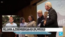 Informe desde Ciudad de México: candidatos presidenciales firmaron un compromiso de paz